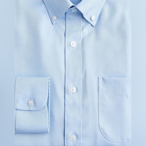 J Crew Bowery wrinkle-free dress shirt with point collar BV481 - Picture 2 of 6